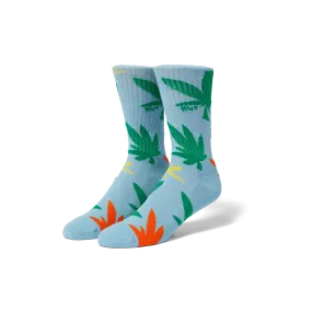 Abstract Plantlife Sock