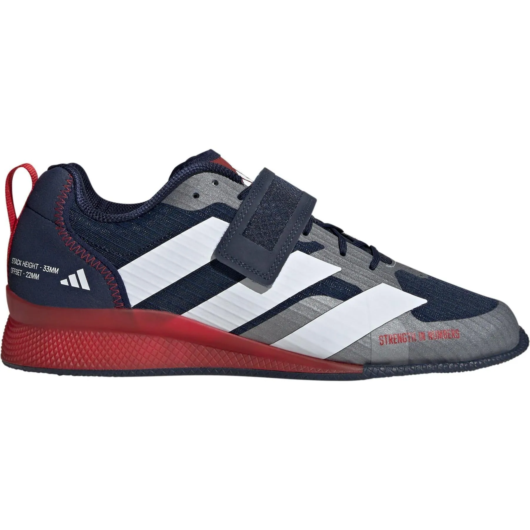 adidas Adipower 3 Weightlifting Shoes - Navy