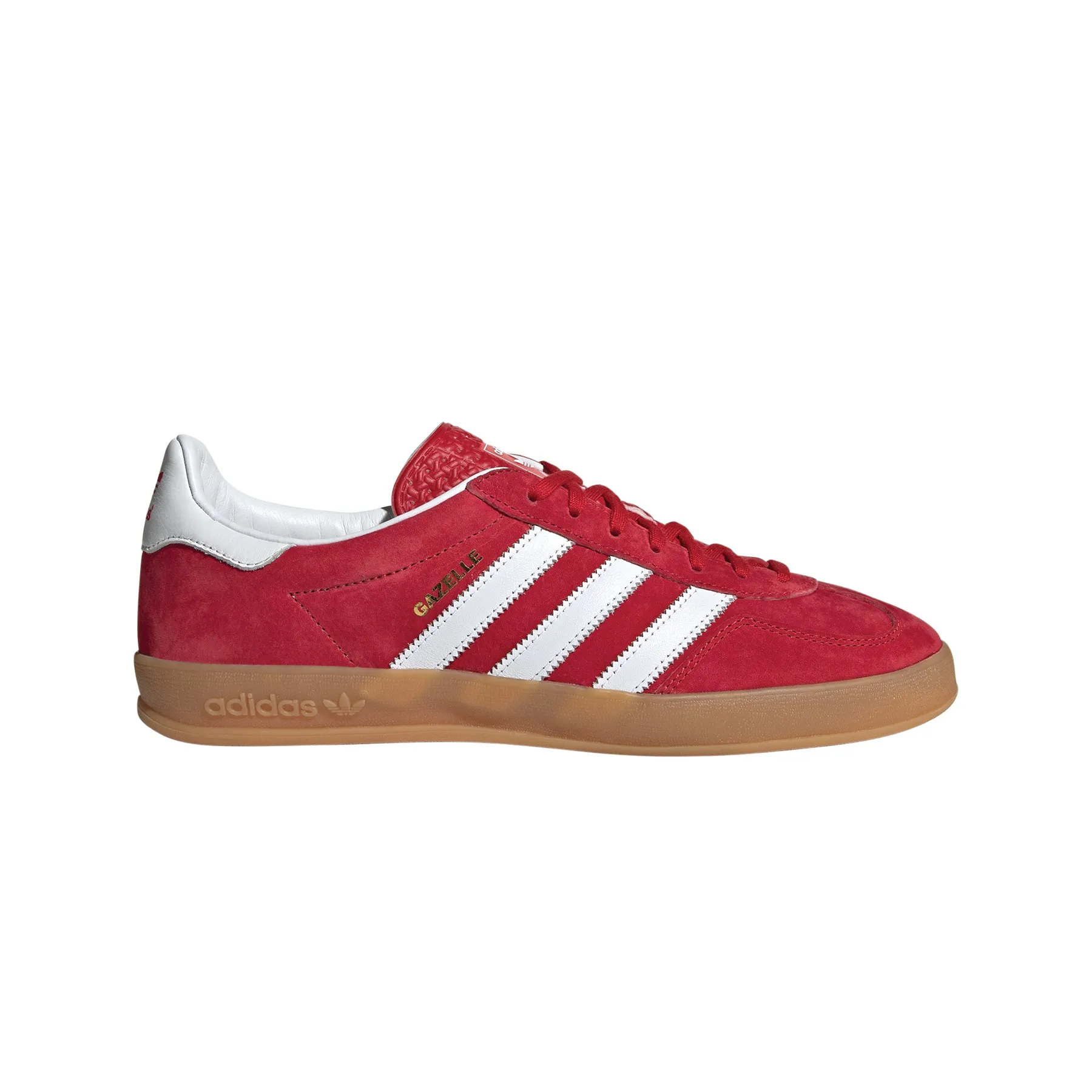 ADIDAS GAZELLE INDOOR - SCARLET/WHITE