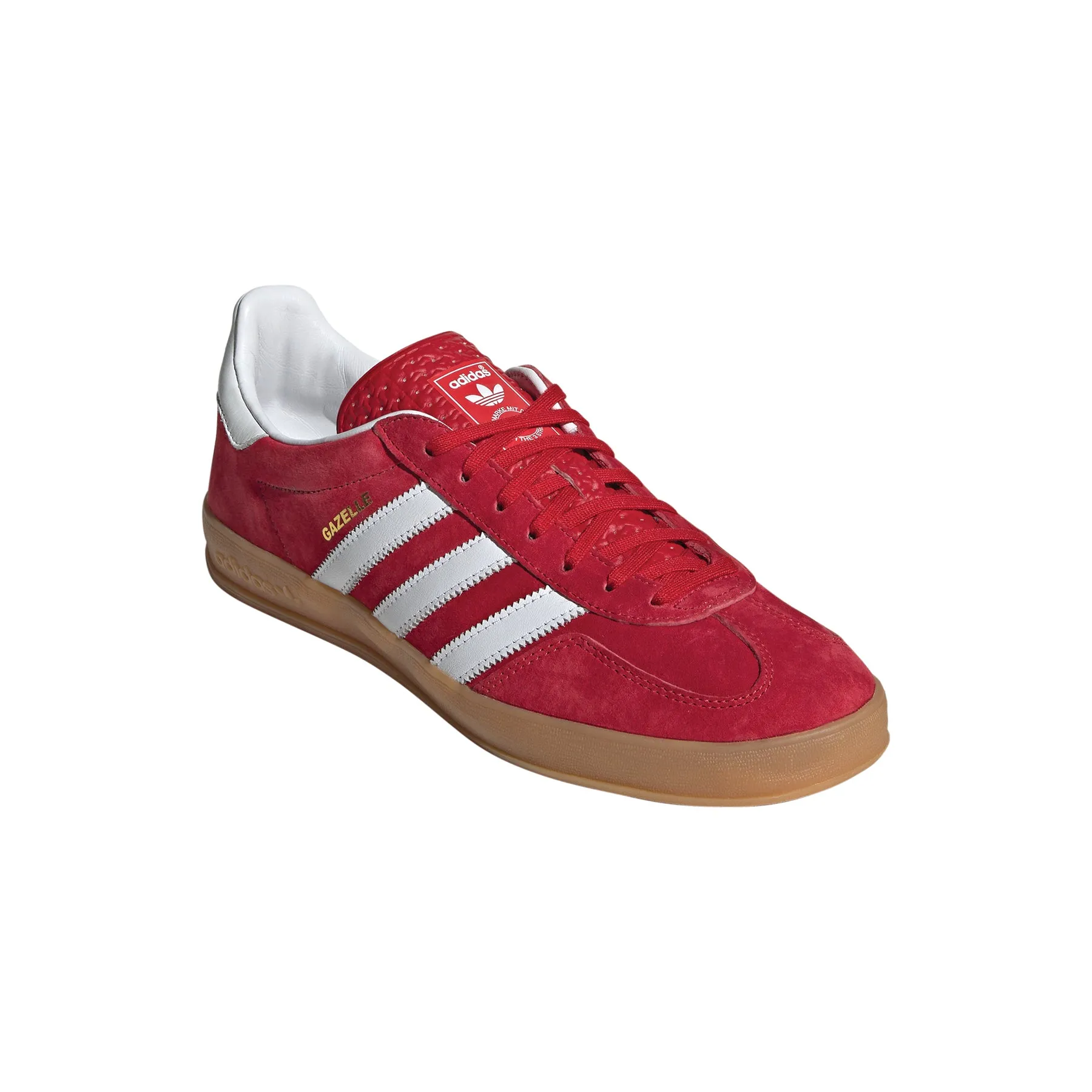 ADIDAS GAZELLE INDOOR - SCARLET/WHITE