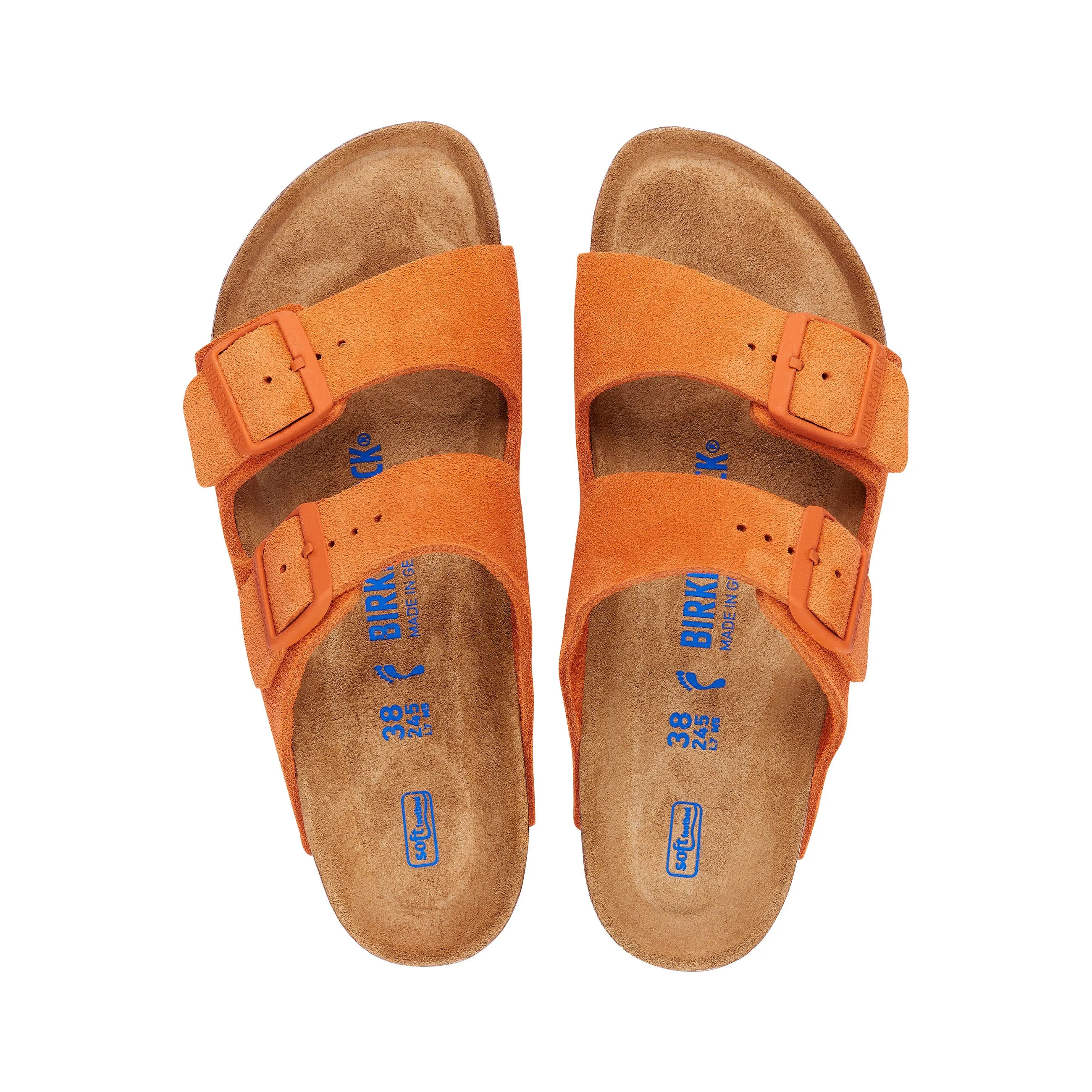 Arizona SFB Russet Orange Suede Leather