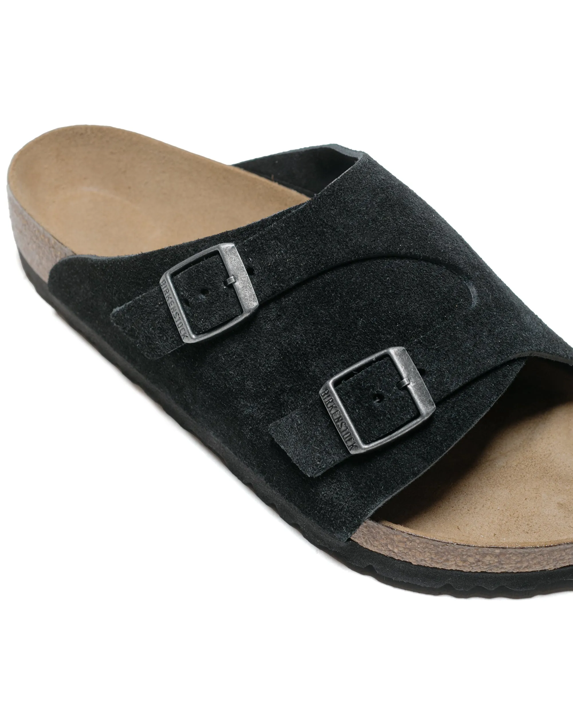 Birkenstock Zurich Suede Black