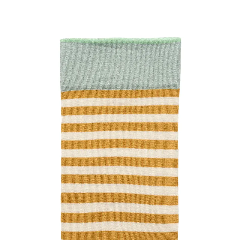 Bonne Maison Sock Stripe Ochre