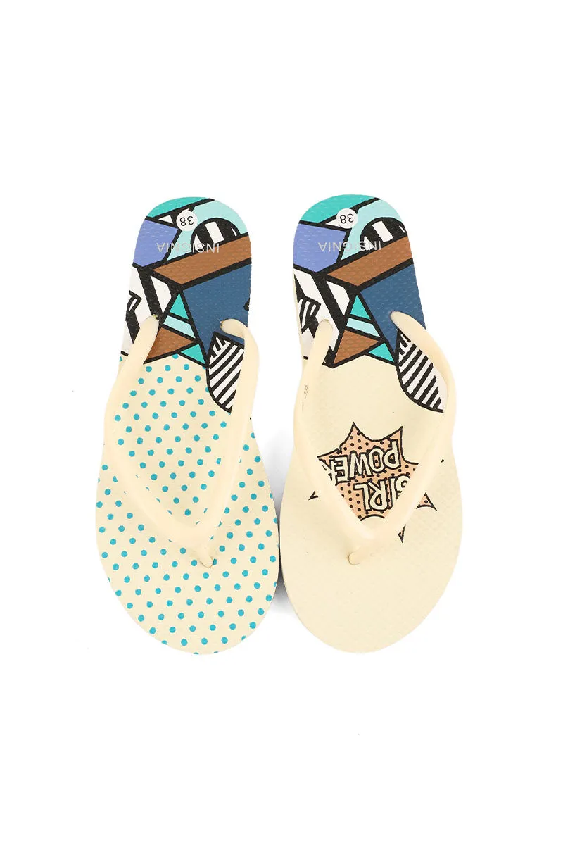 Casual Flip Flop I14123-Fawn