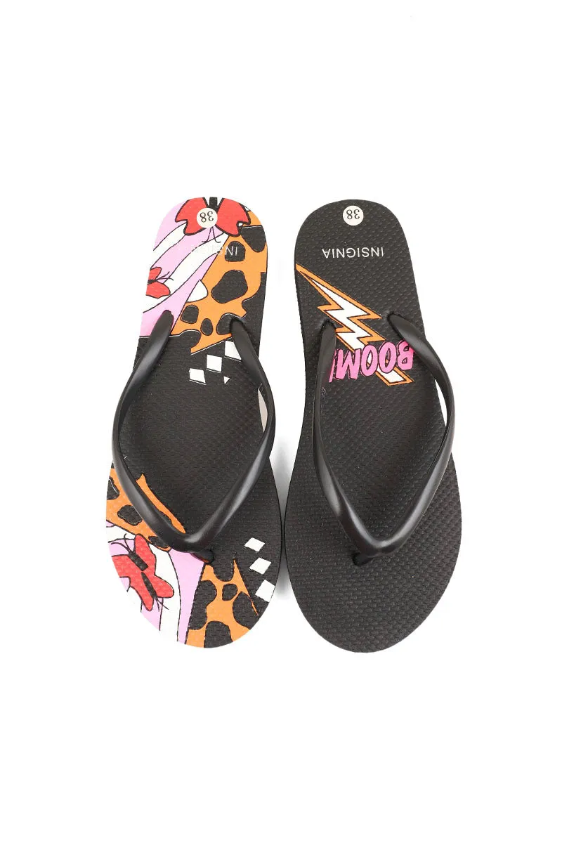 Casual Flip Flop I14126-Black