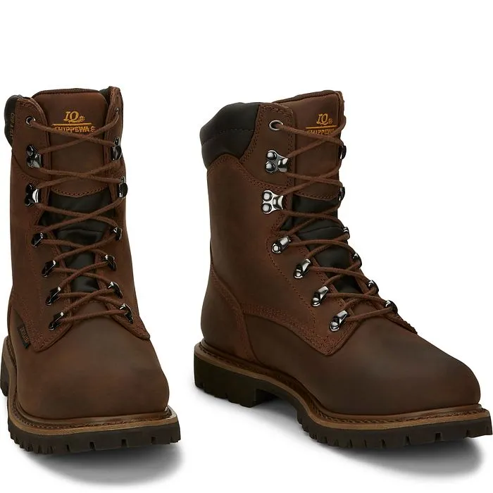 Chippewa Men's Birkhead 8 Soft Toe WP 400G Ins Lace-Up Work Boot - 55068