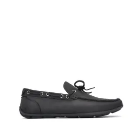 Claine Tie Men's Shoes - Black Nubuck