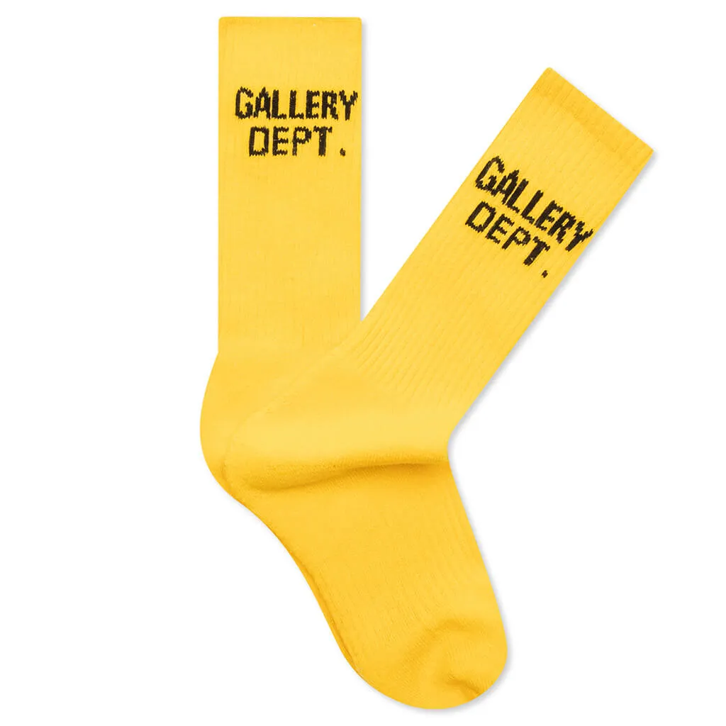 Clean Socks - Yellow