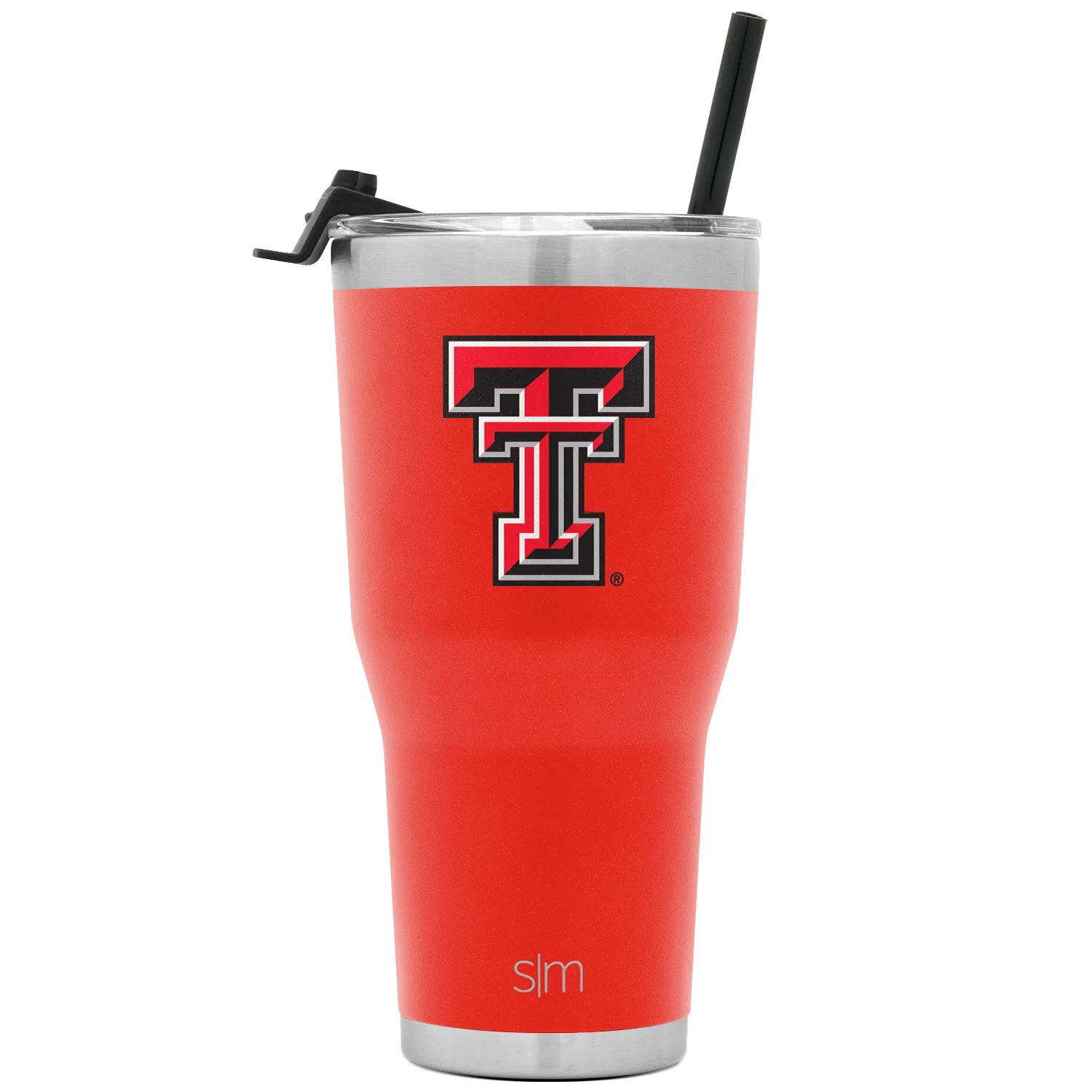 Collegiate Cruiser Tumbler with Flip Lid and Straw