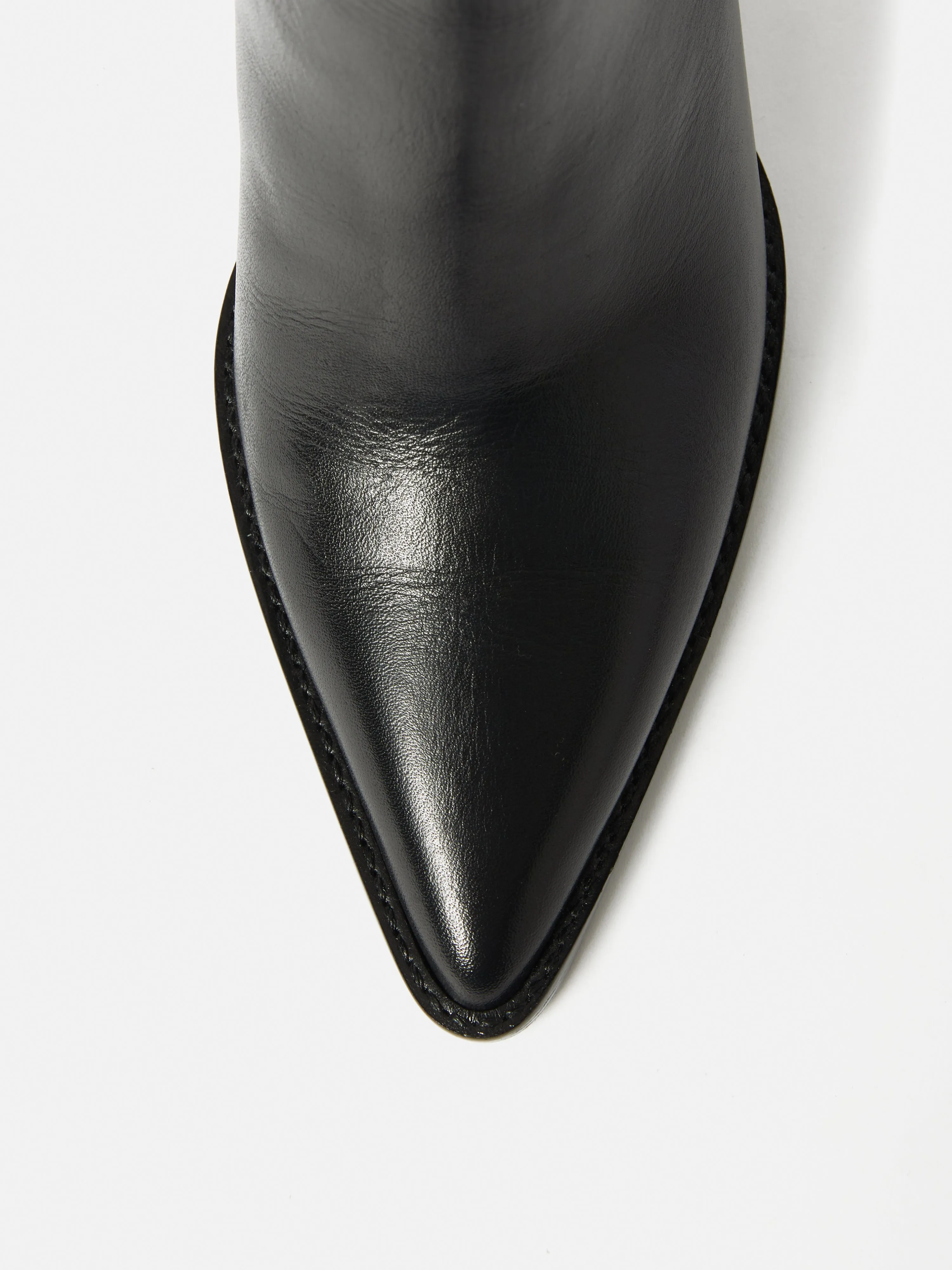 Connaught Heeled Boot | Black