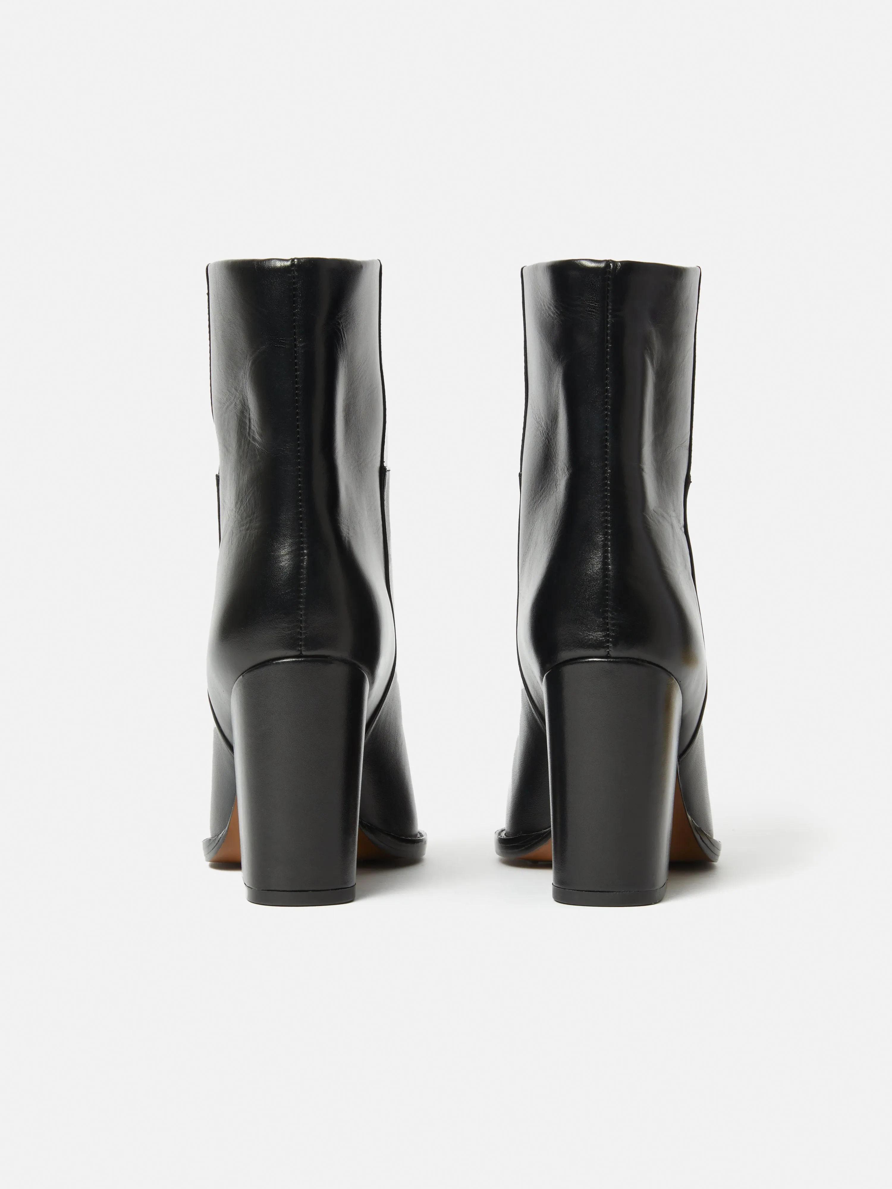 Connaught Heeled Boot | Black