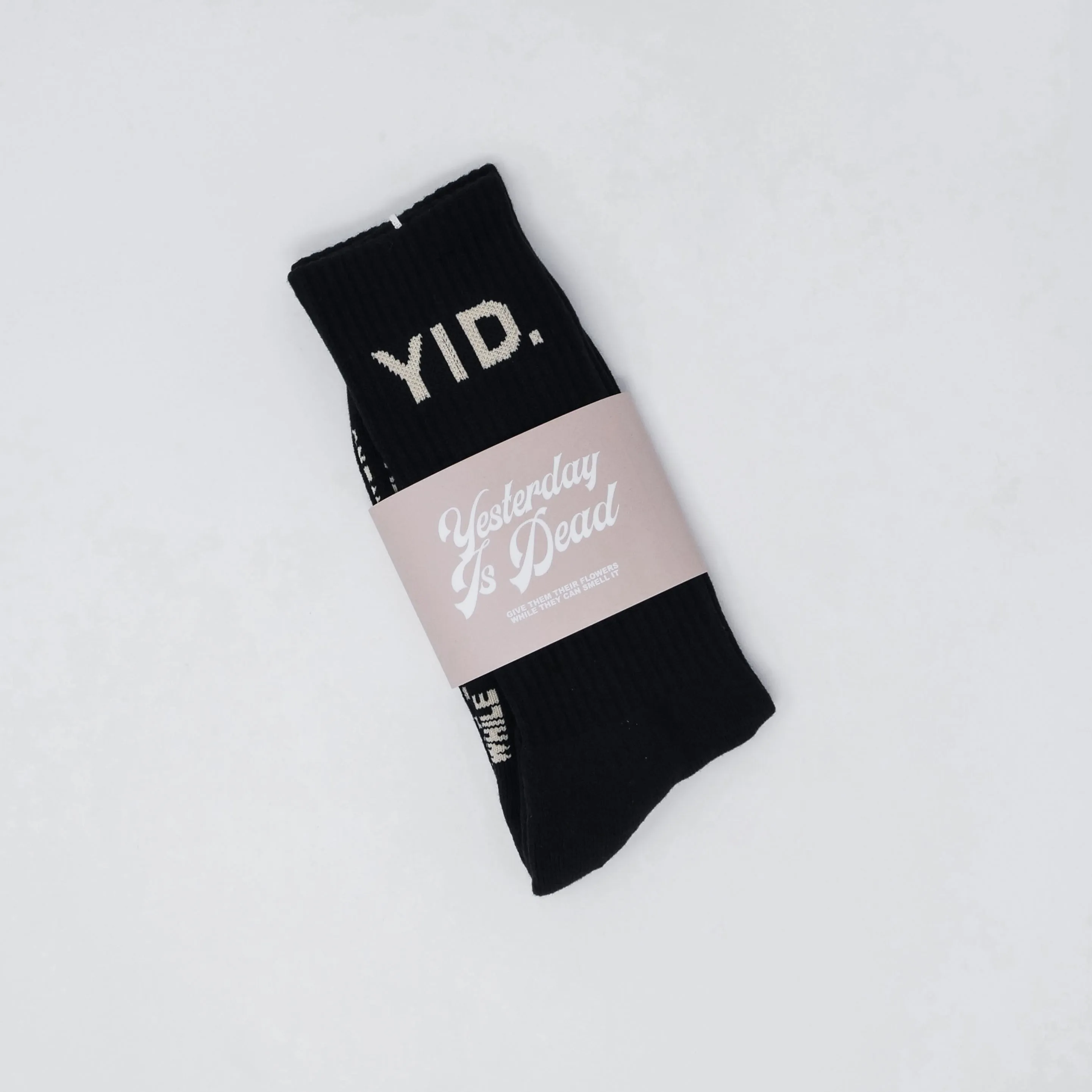 CORE SOCKS BLACK/CREAM