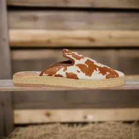 Cow Print Leisure Espadrilles