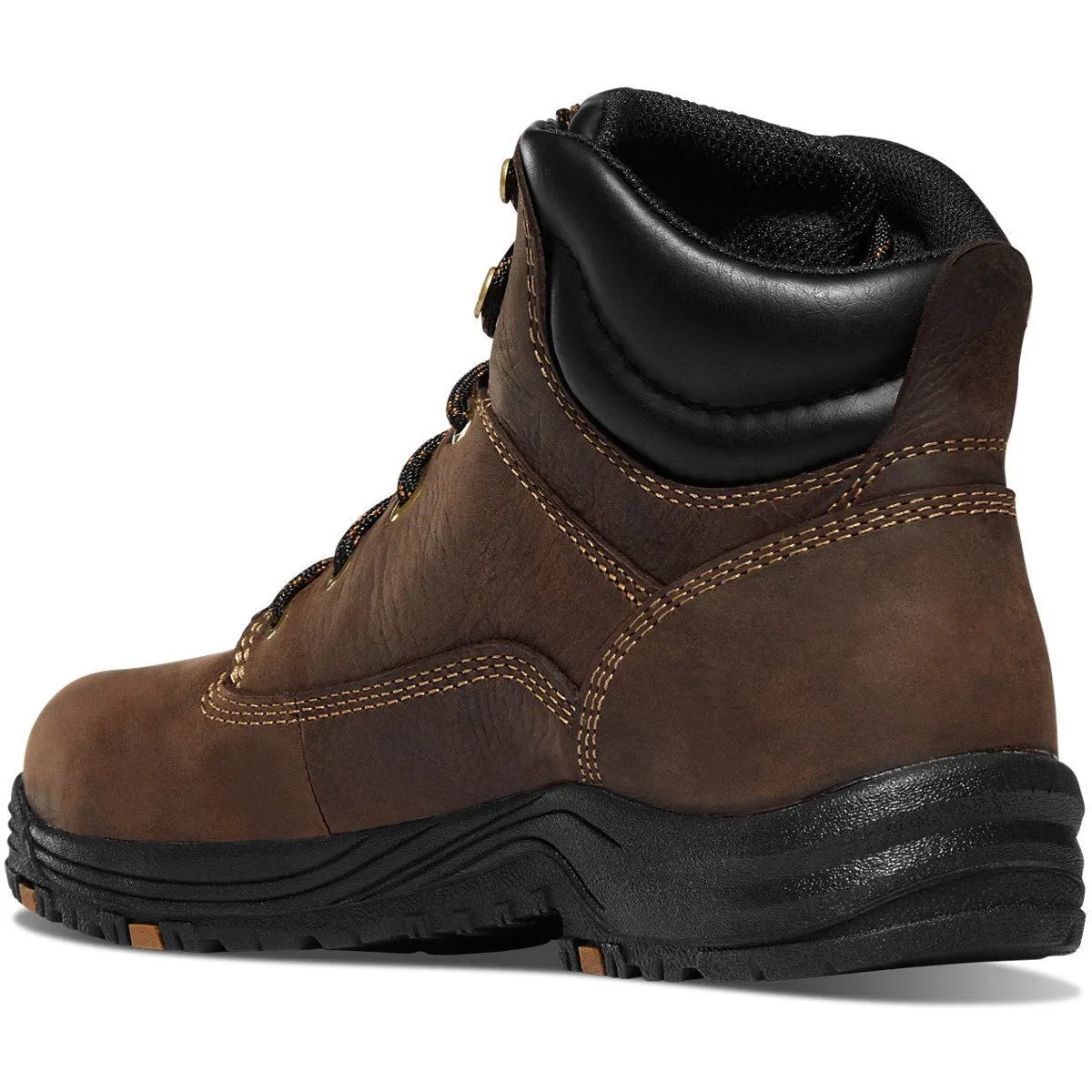 Danner Women Caliper 5 Plain Toe WP Work Boot -Brown- 19460