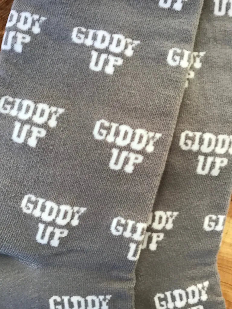 Giddy Up Socks