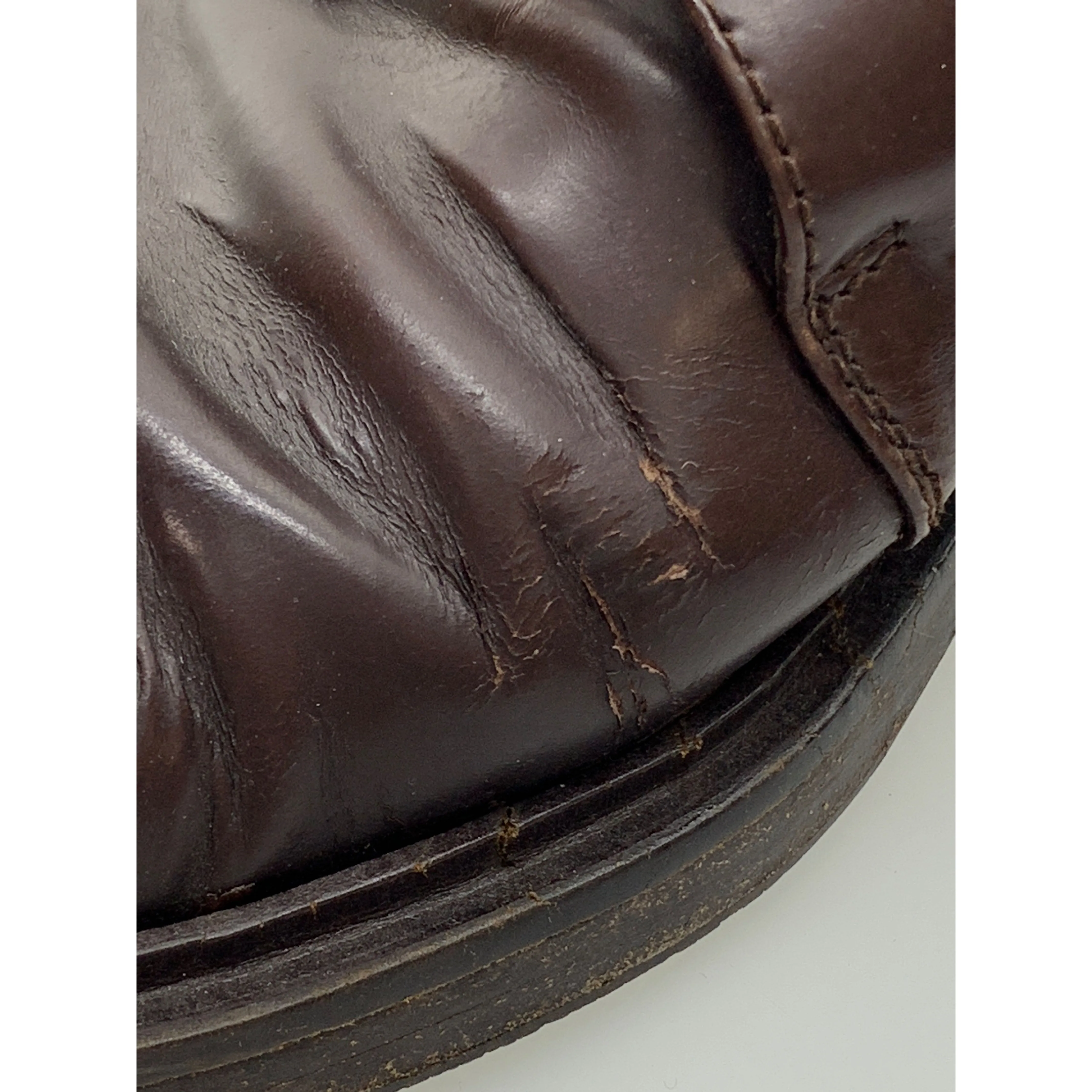 #GUCCI/Dress Shoes/42.5/BRW/BRW/Leather