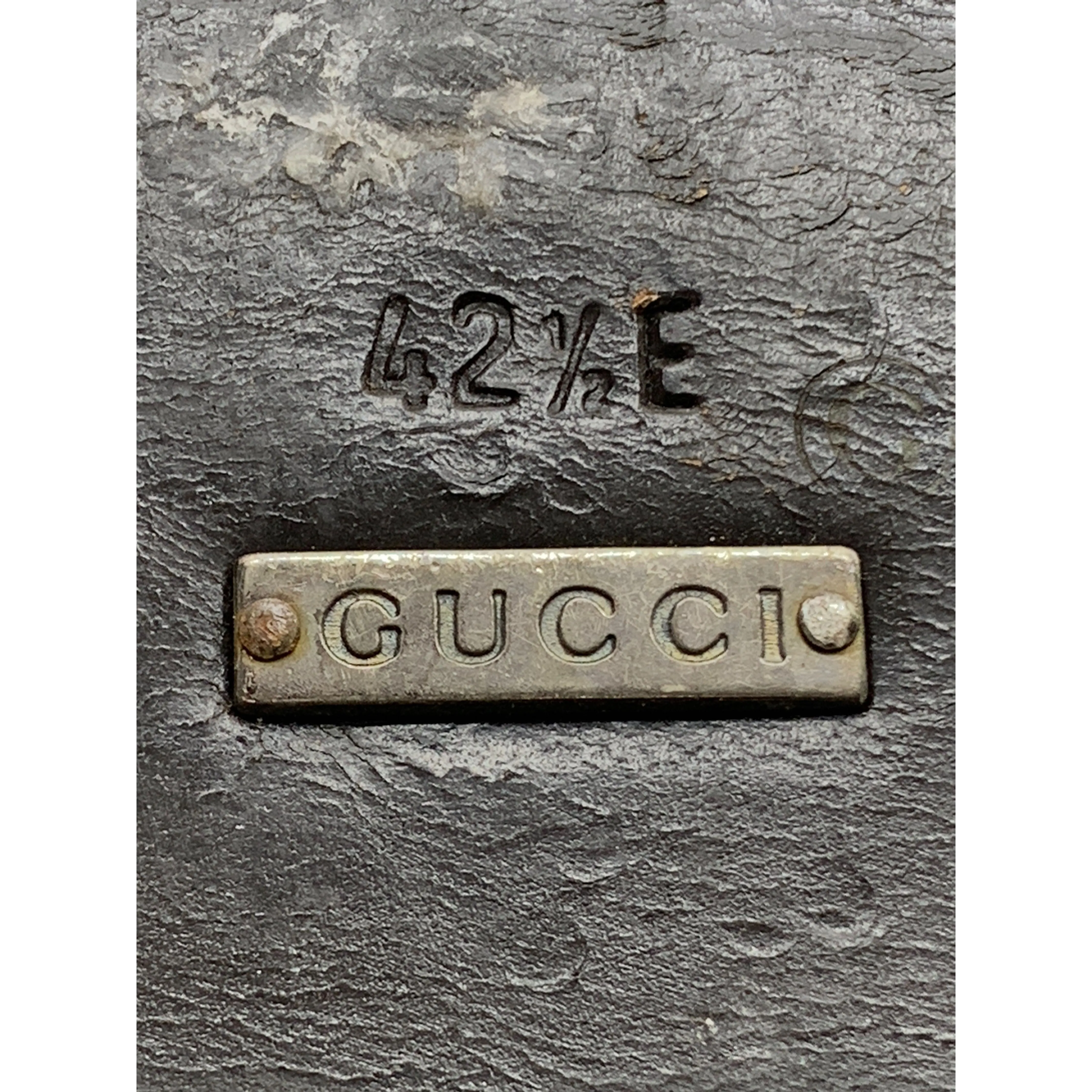 #GUCCI/Dress Shoes/42.5/BRW/BRW/Leather