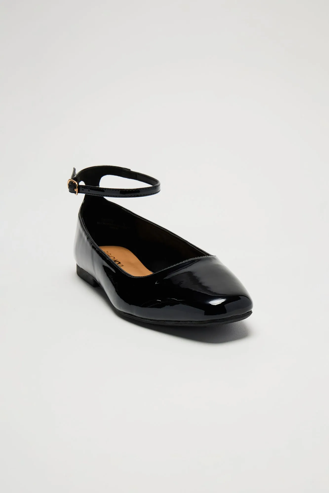 Half Of Me Flats - Black