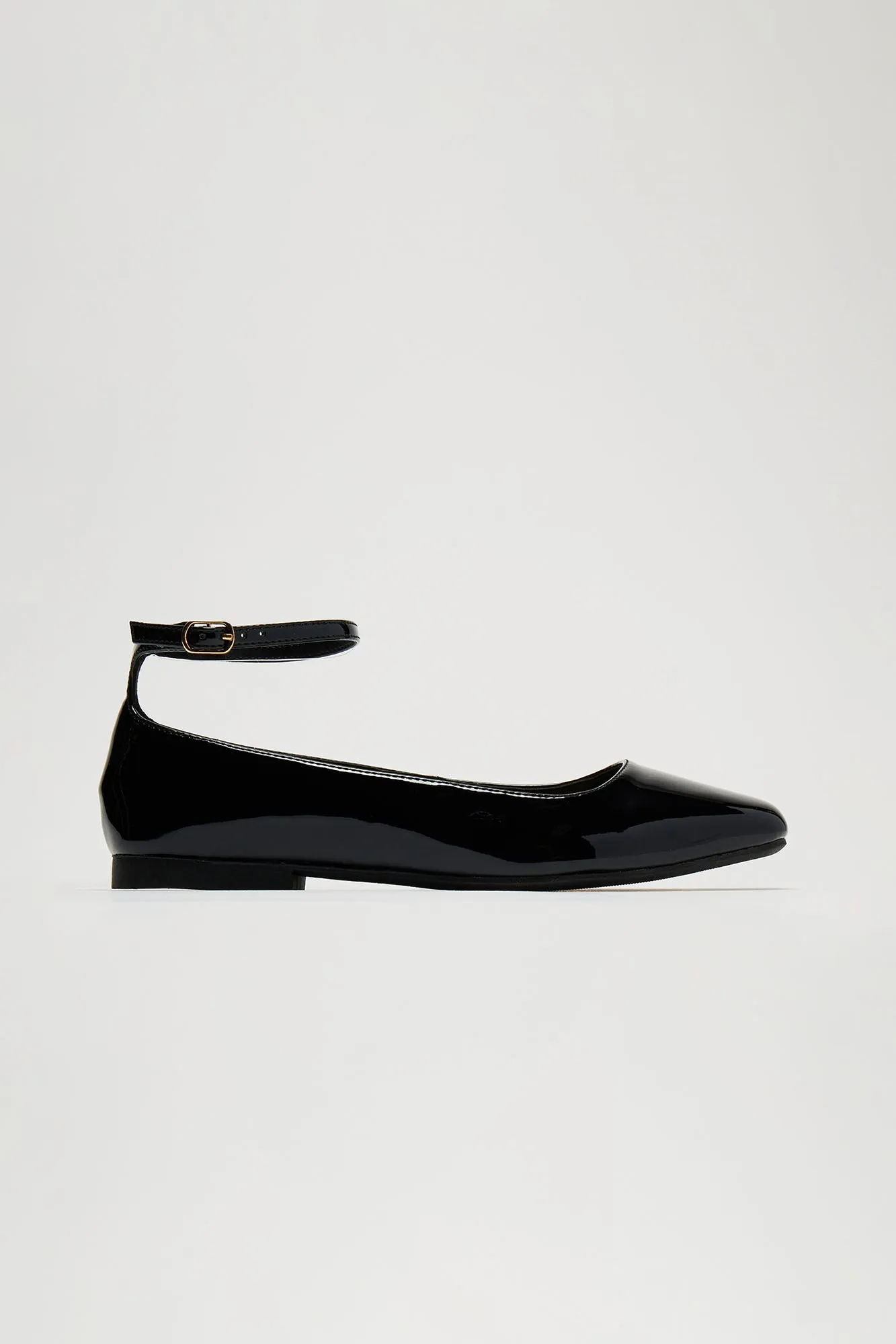 Half Of Me Flats - Black