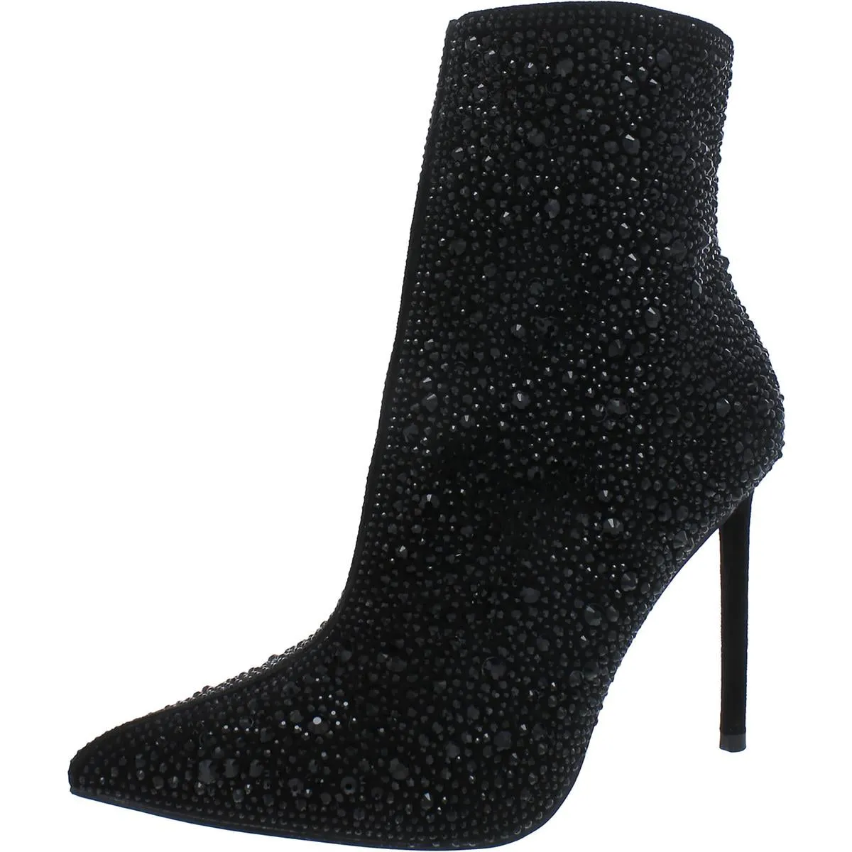 Journee Collection Womens Alexis Rhinestone Pointed Toe Booties