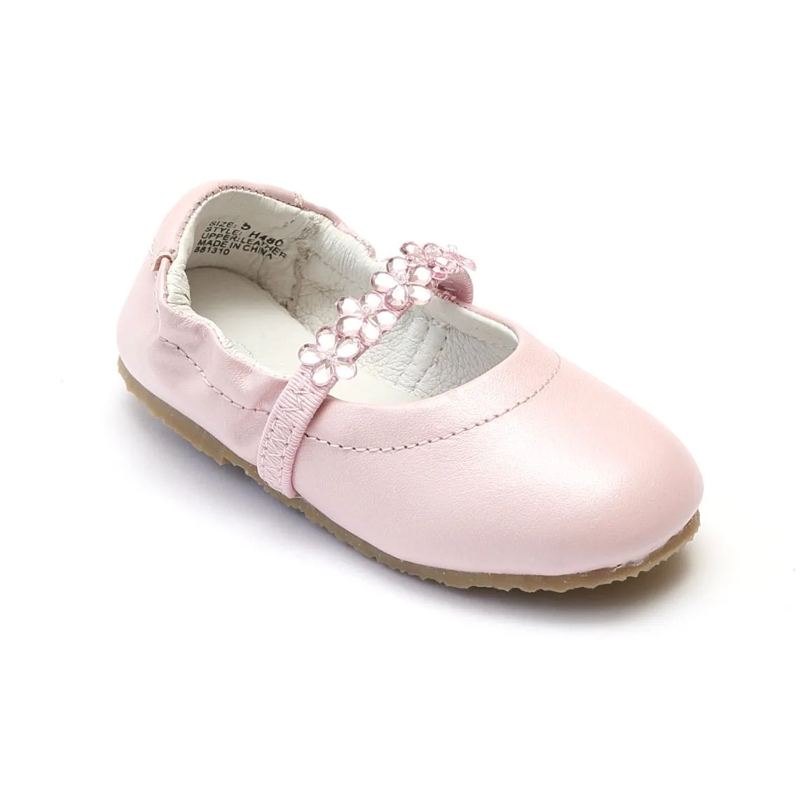 L'Amour Girls H480 Pink Ballet Shoes