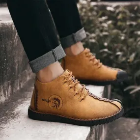 Lucas Split leather Loafers