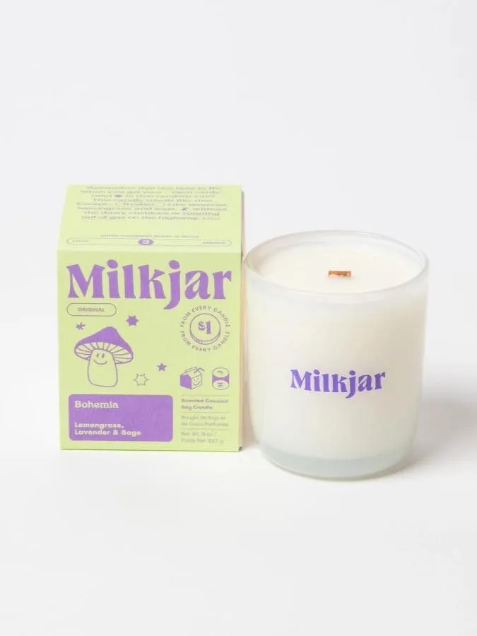 MILK JAR CANDLE CO