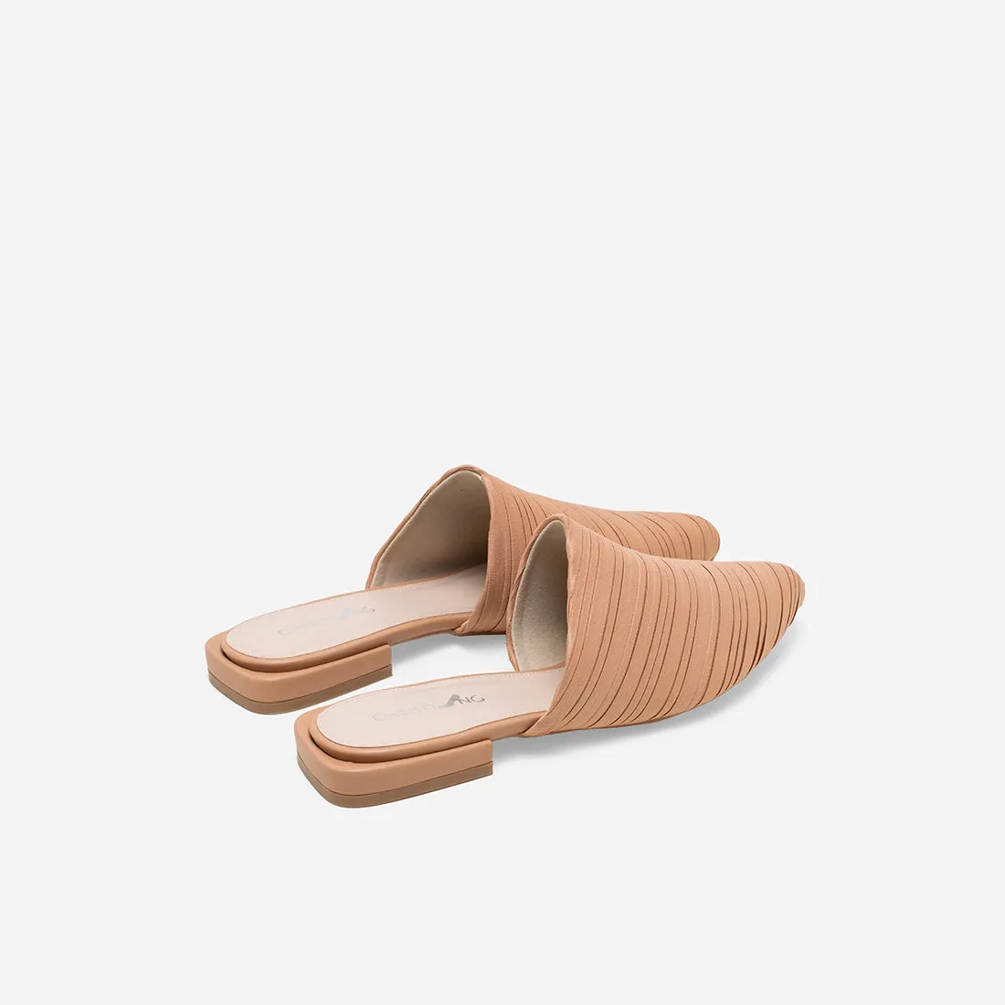 Mina Pleated Flats