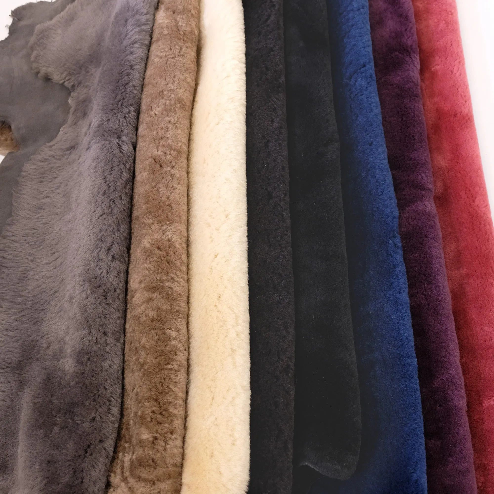 Navy - Double-face Sheepskin Hides - 100% Natural Australian Merino Sheepskin Rug