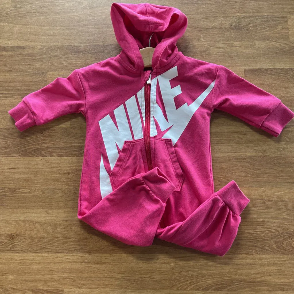 Nike Zip Hoodie Coverall - 6m