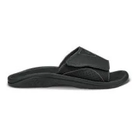 OLUKAI NALU SLIDE BLACK