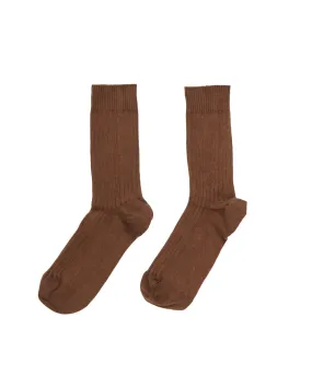 Rib Overankle Socks