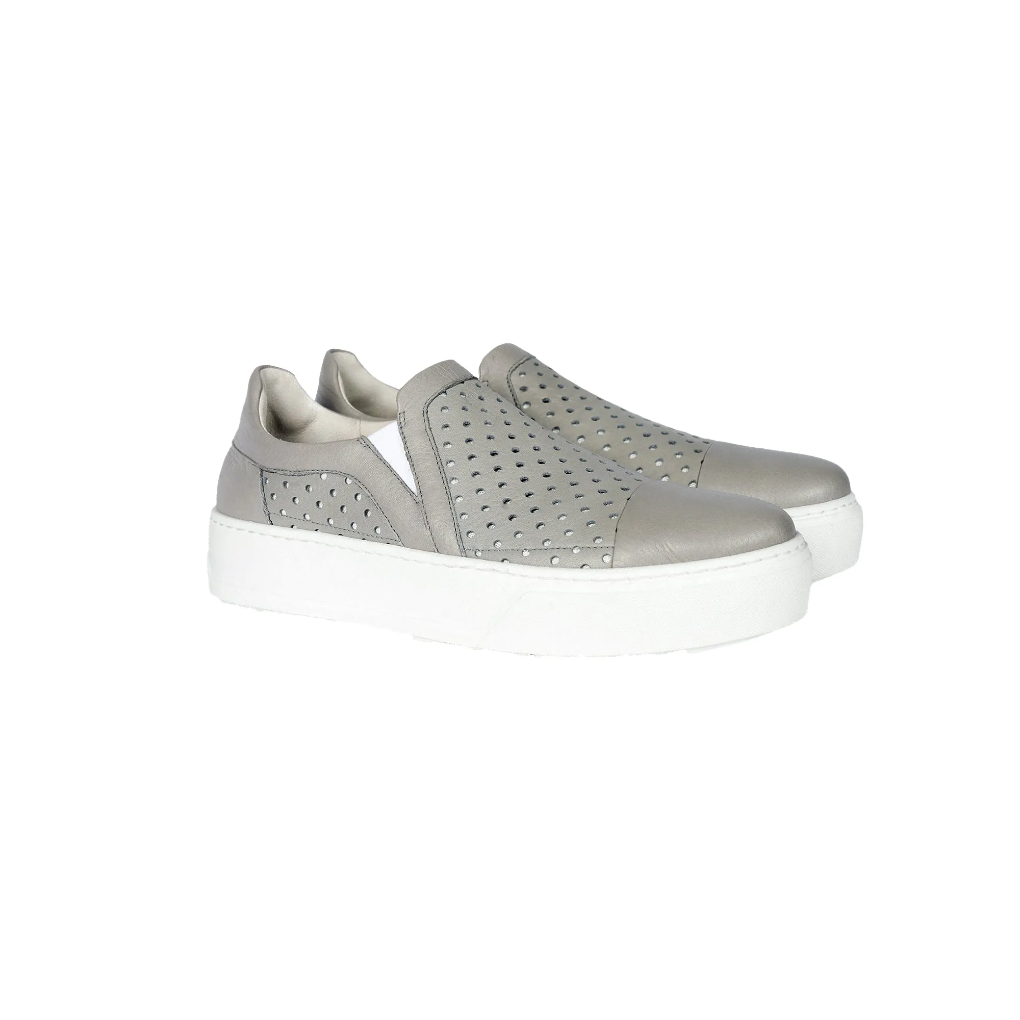 Slip On Cervo Forato Grey