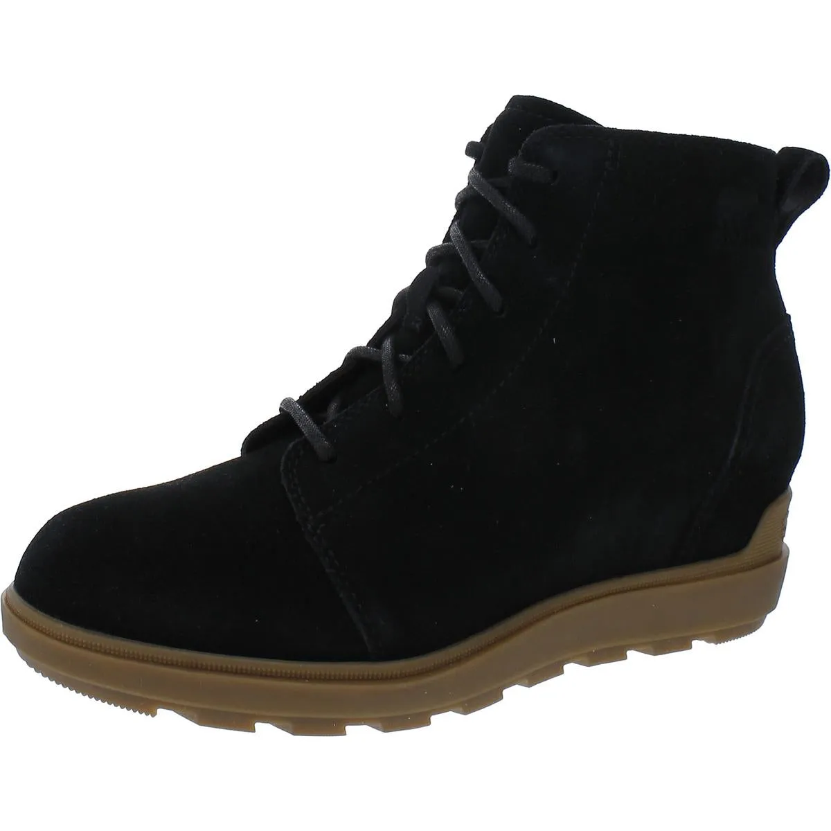 Sorel Womens Suede Lace-Up Booties