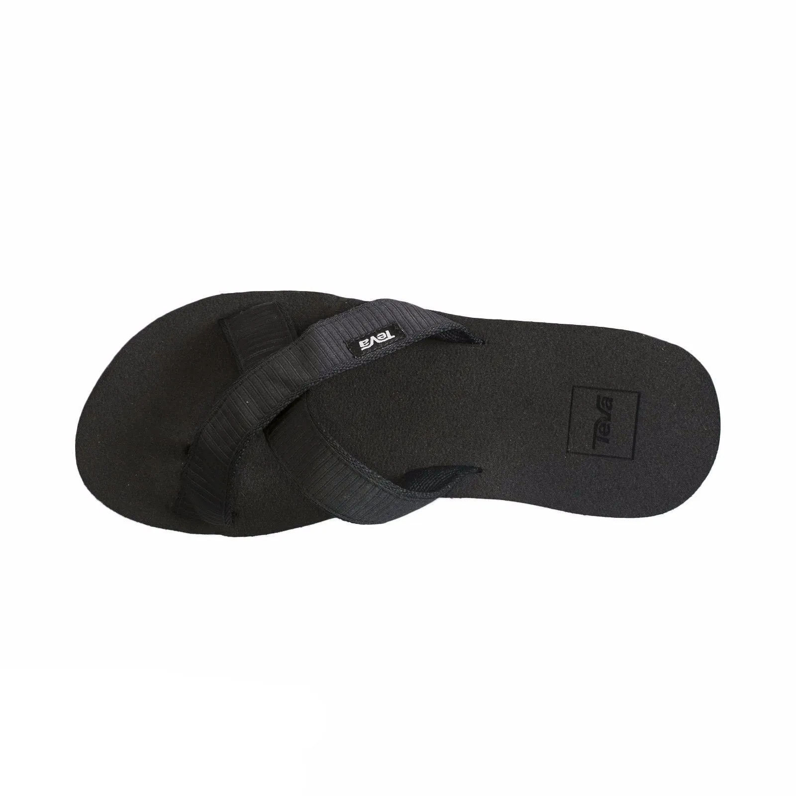 Teva Mush Kalea Livy Black Flip Flops