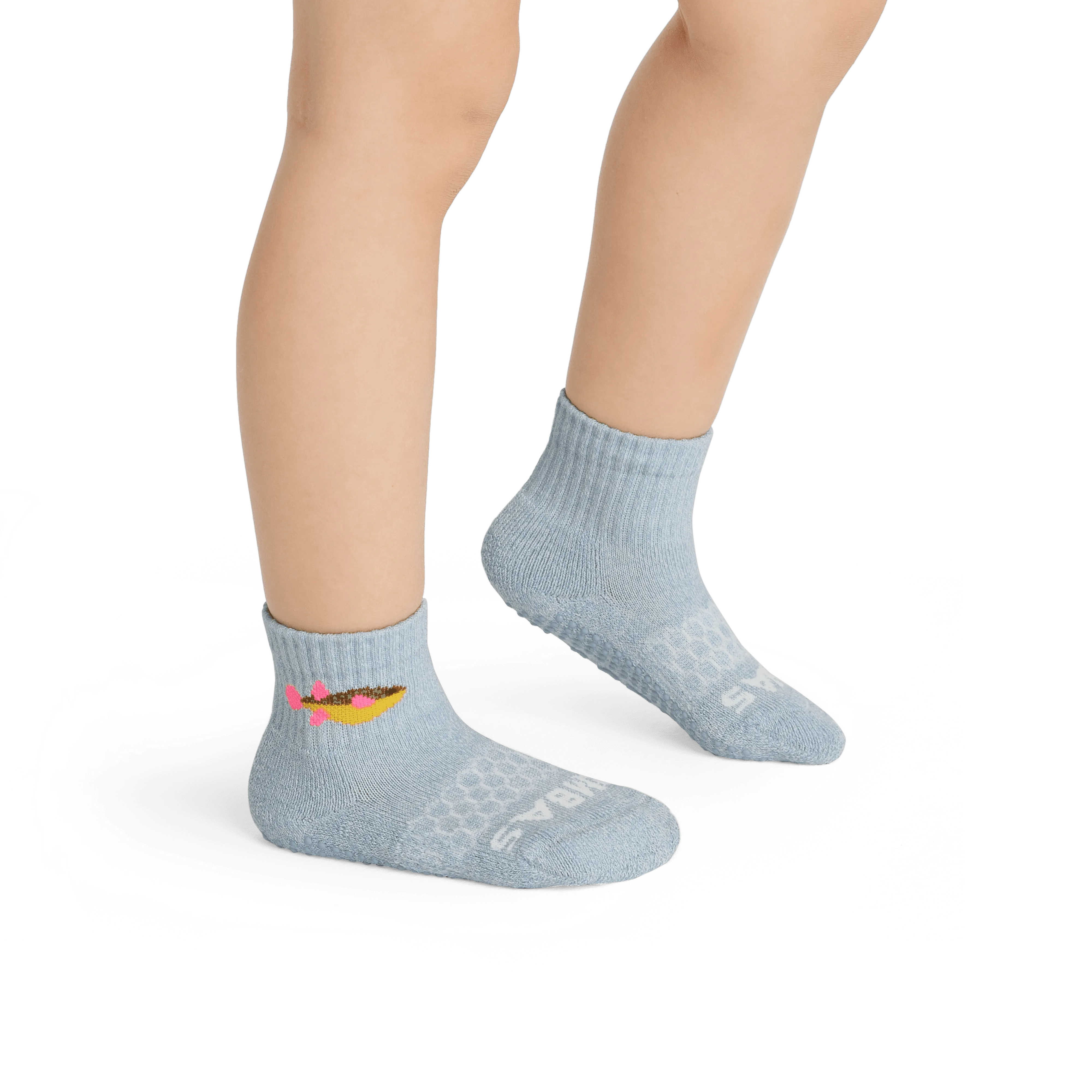 Toddler Aquatic Gripper Calf Sock 4-Pack