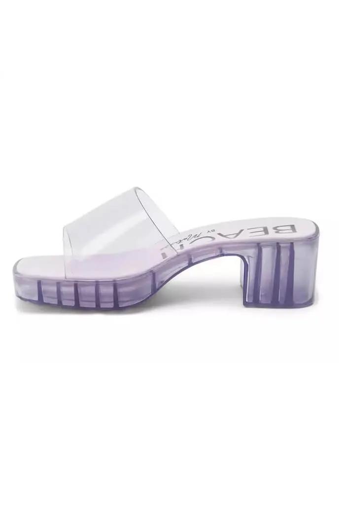 Wade Heeled Sandal- Lavender